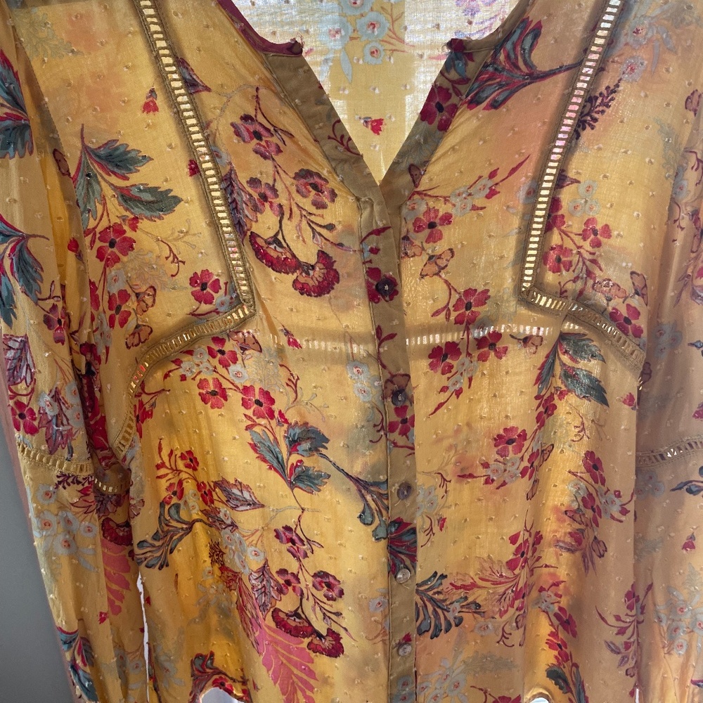 Cute BOHO John Paul Richard Blouse